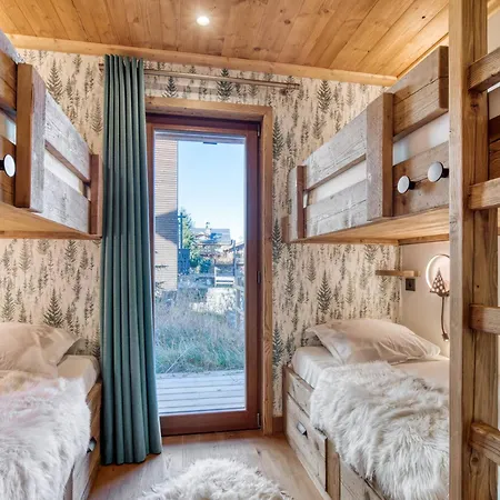 Апартаменты Appartement Courchevel 1300 - 8 Pers, Hammam, Parking